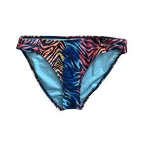 No Boundaries Junior Animal Print Bikini Bottom Size L (9-11)